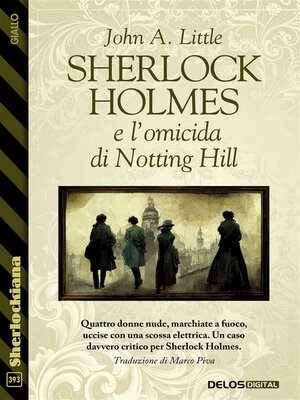 cover image of Sherlock Holmes e l'omicida di Notting Hill